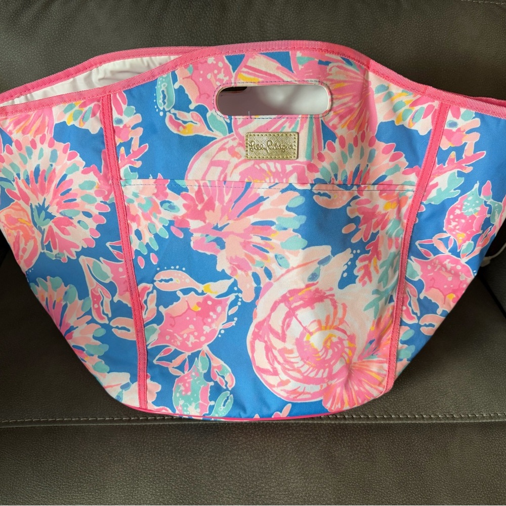 Lilly Pulitzer Vibrant Floral Tote